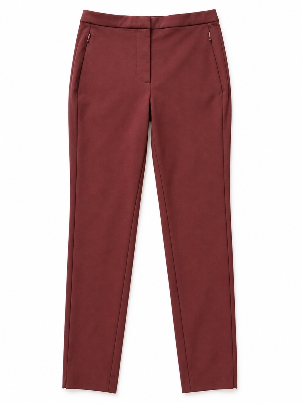 Wilfred by Aritzia Burgundy Tailored Pants | Size 4